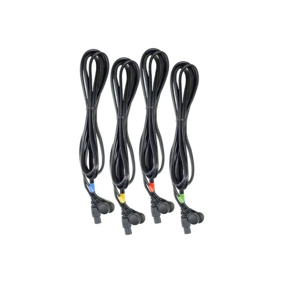 compex-c-bles-6p-snap-x4-noir-c-bles-de-rechange-pour-lectrostimulateurs-filaire image 1