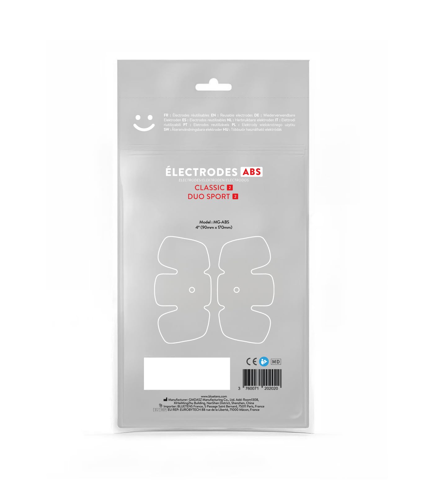 bluetens-lectrodes-abs-noires-lectrodes-anatomiques-pour-abdominaux image 2