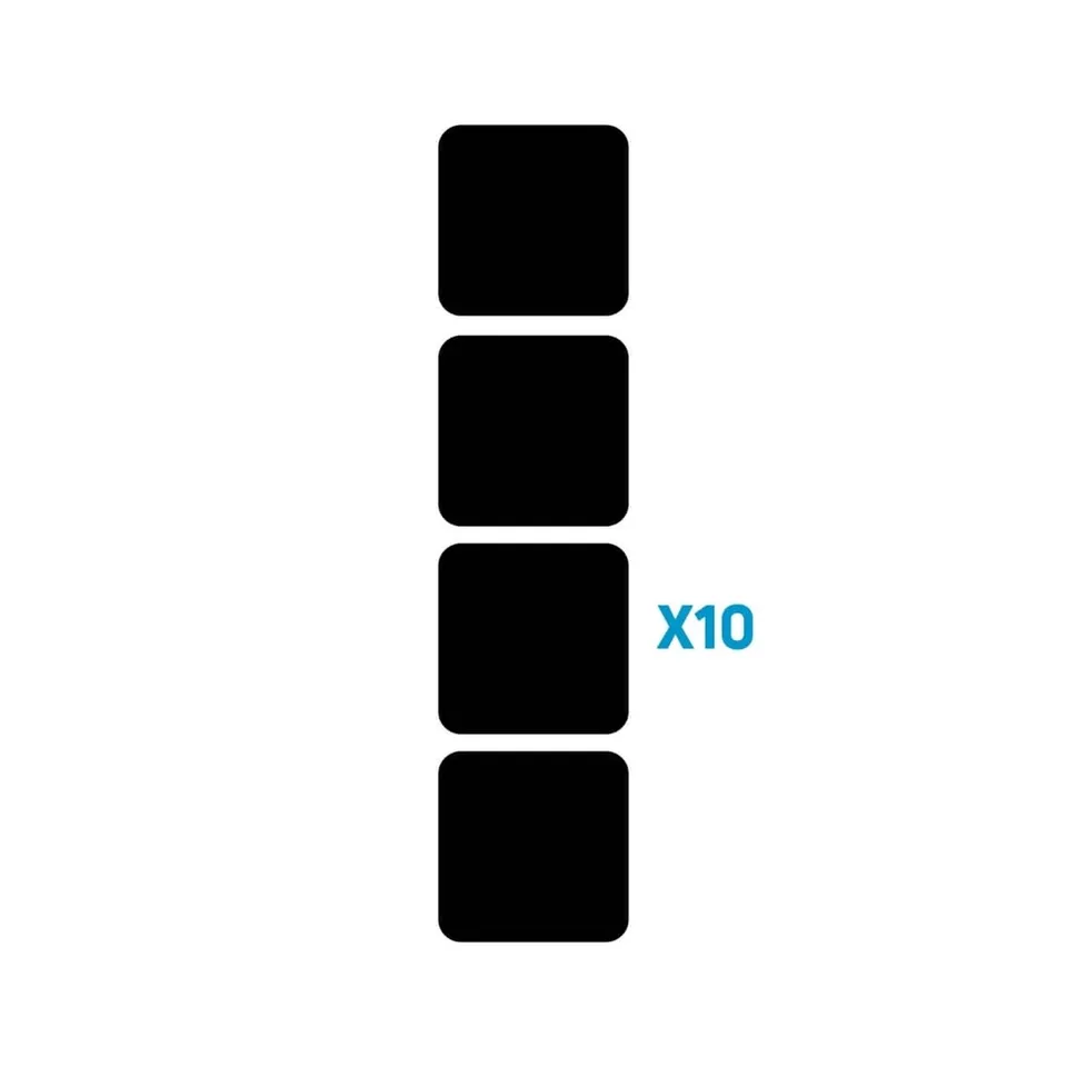 compex-pack-10-sachets-d-lectrodes-corebelt-40-lectrodes image 1