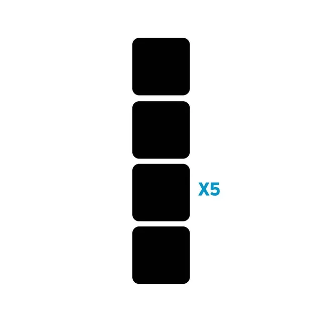 compex-pack-5-sachets-d-lectrodes-corebelt-20-lectrodes image 1