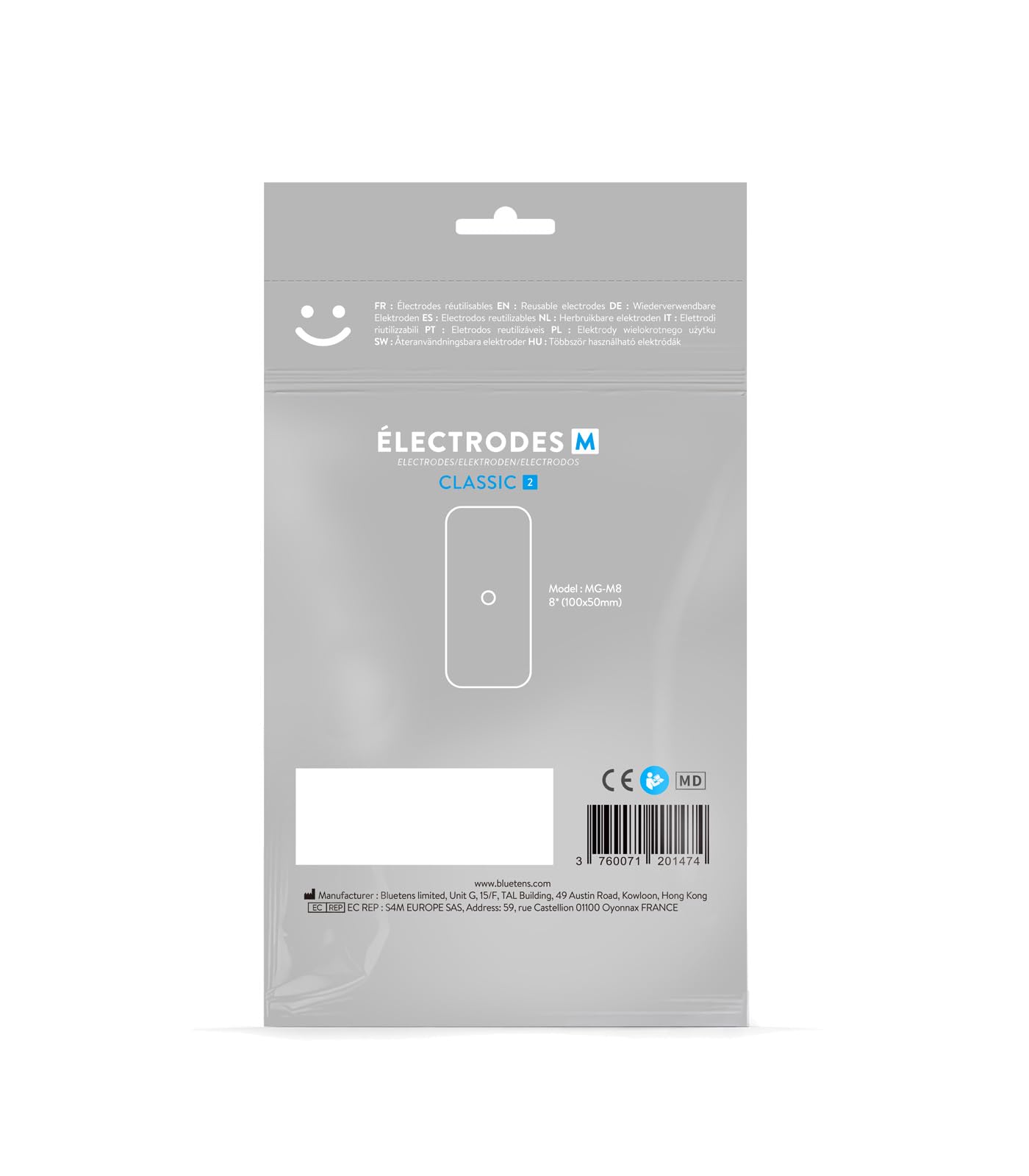 bluetens-classic-2-m8-lectrodes-magn-tiques-taille-m-pack-de-8 image 2