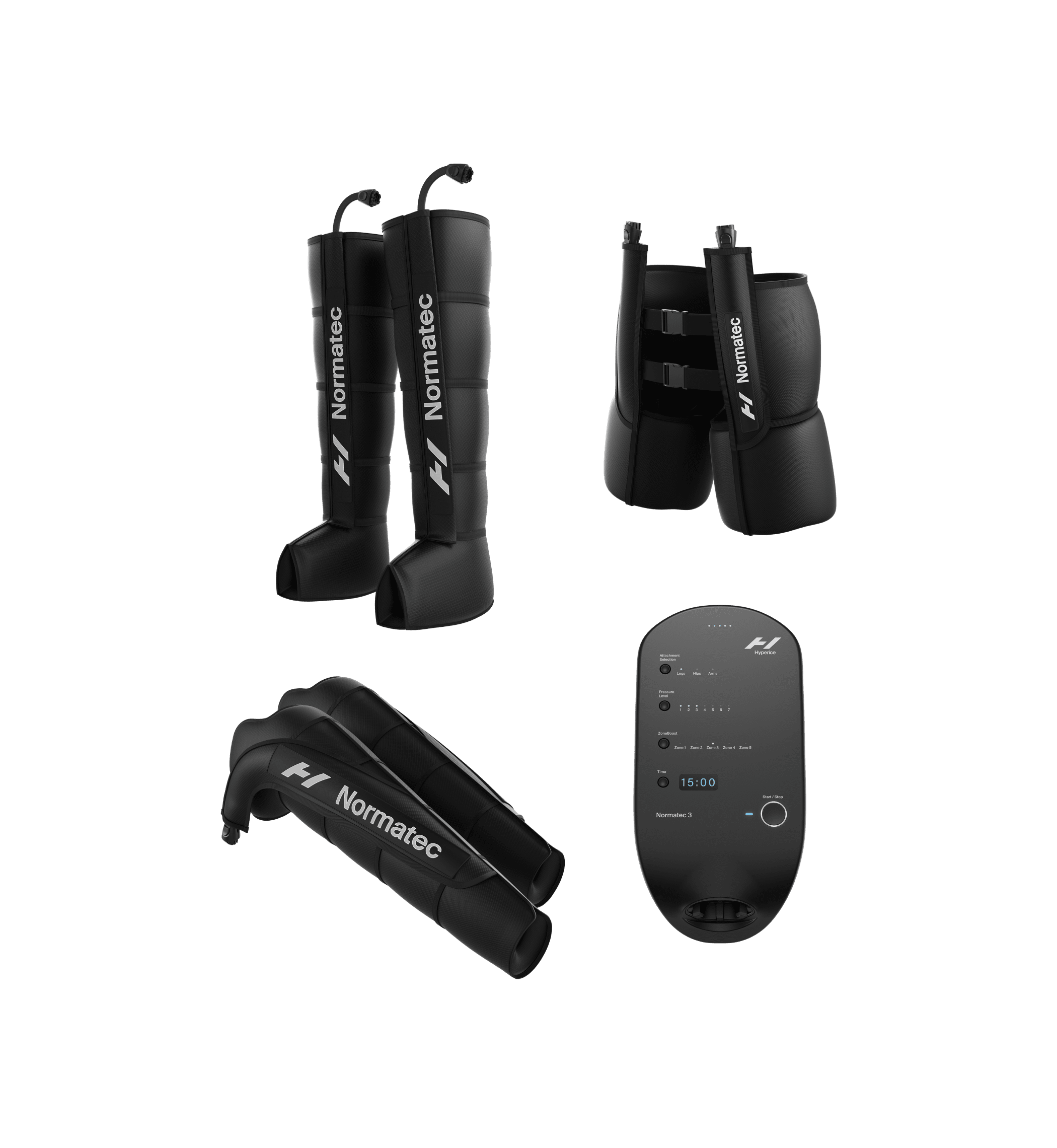 normatec-3-full-body-syst-me-de-compression-jambes-hanches-et-bras image 1